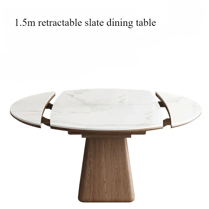 Outdoor Furniture Kids - Round Industrial Slate Bedroom Dining Tables