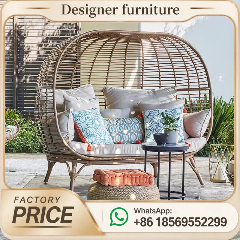 Outdoor Furniture Bali Style - Poly Rattan Outdoor Daybed UV Resistant