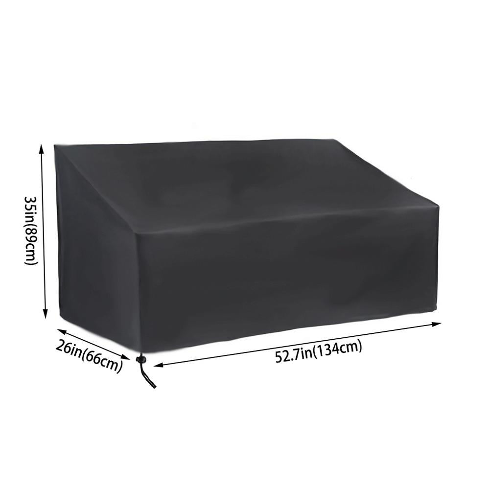 Outdoor Furniture Bench - 1pc Heavy Duty Outdoor Furniture Cover