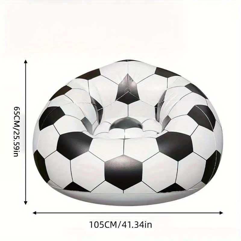 Inflatable Football-Shaped Sof - Outdoor Furniture Cushions review and price