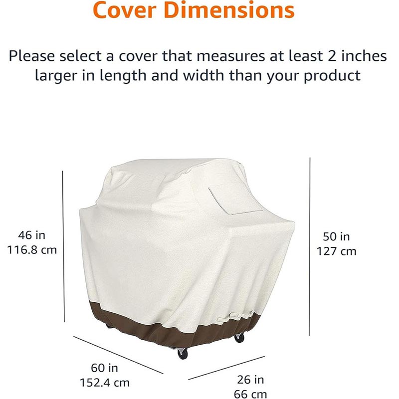 210D BBQ Beige Barbecue Grill  - Outdoor Furniture Weatherproof review and price