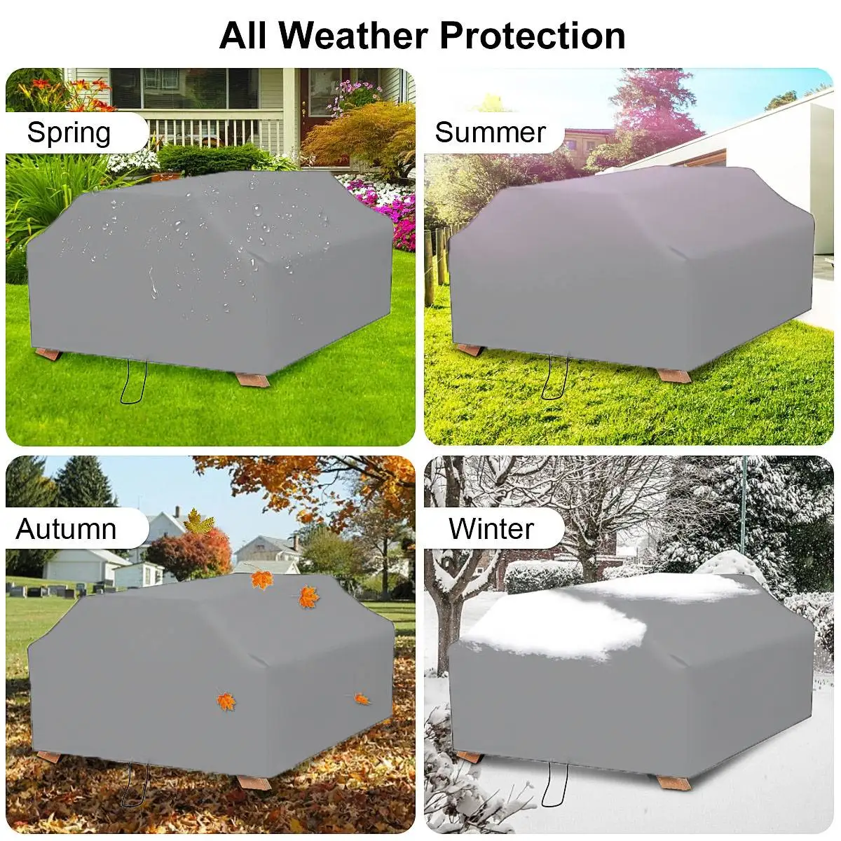 210D For 6/8 Seater Picnic Tab - Outdoor Furniture Grey review and price