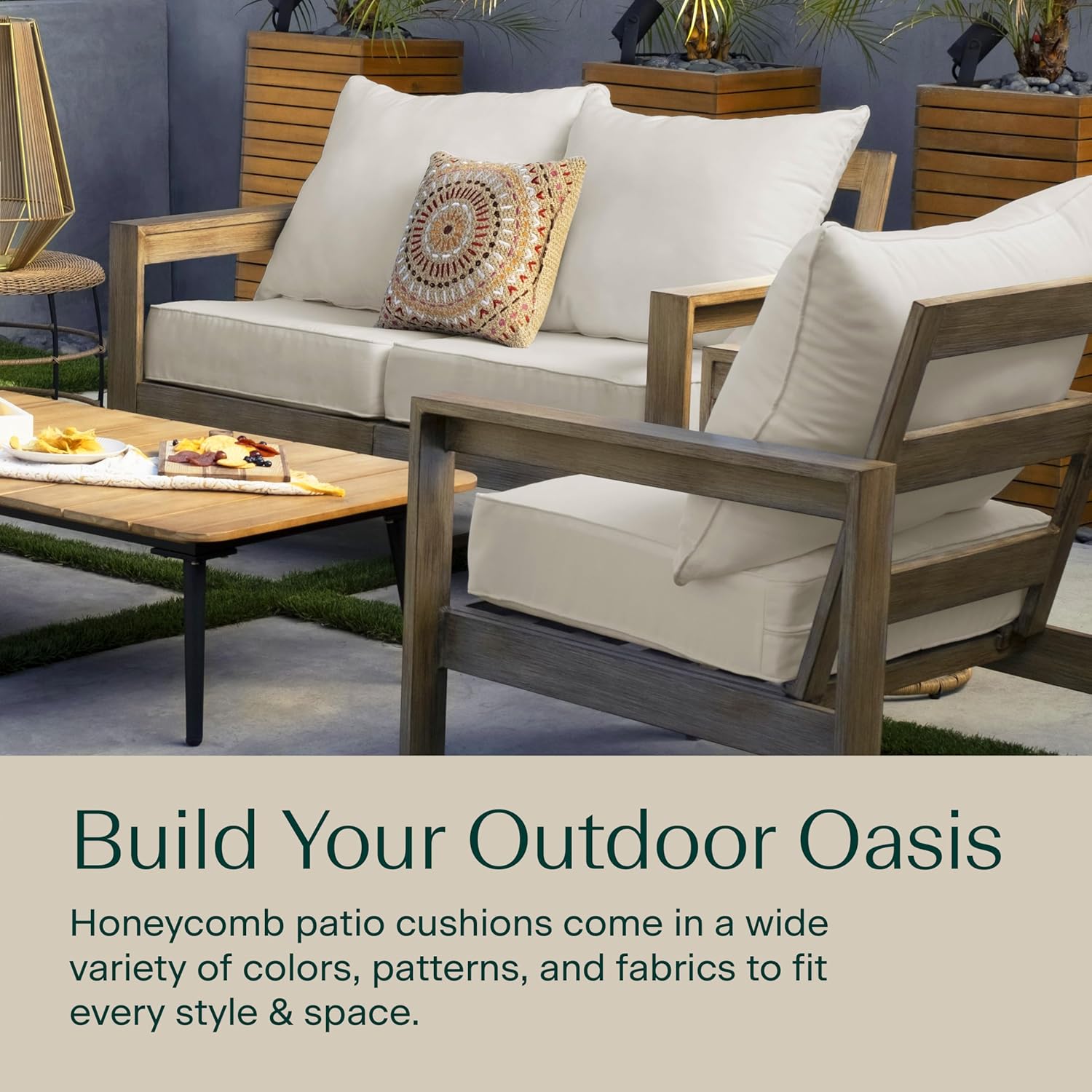 Outdoor Patio Furniture, Solid - Outdoor Furniture Cushions review and price