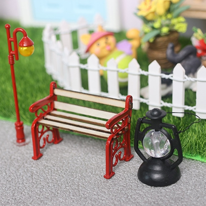 2Pcs/Set 1:12 Dollhouse Miniat - Outdoor Furniture Resin review and price