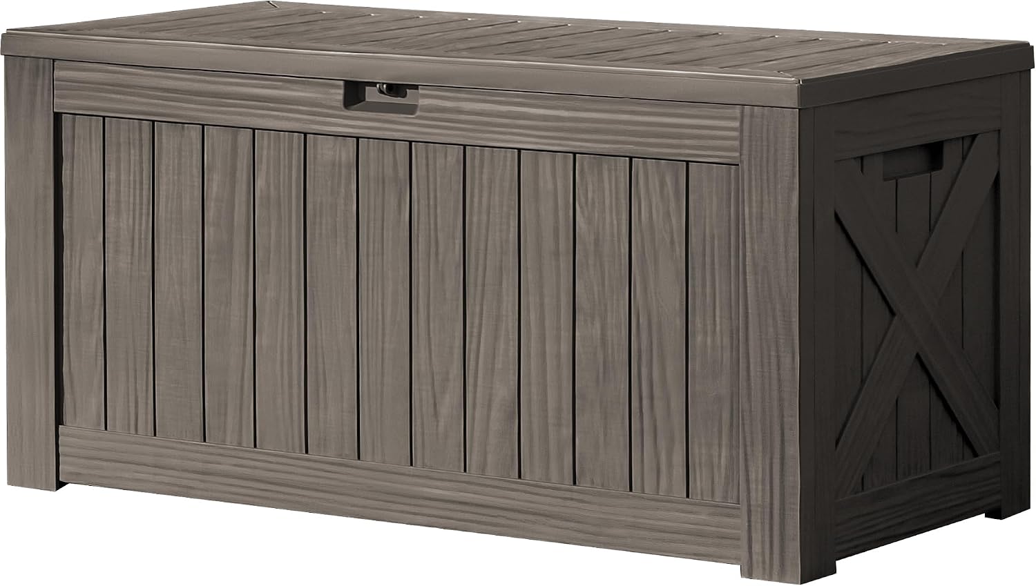 120 Gallon Large Deck Box Outd - Outdoor Furniture Resin review and price