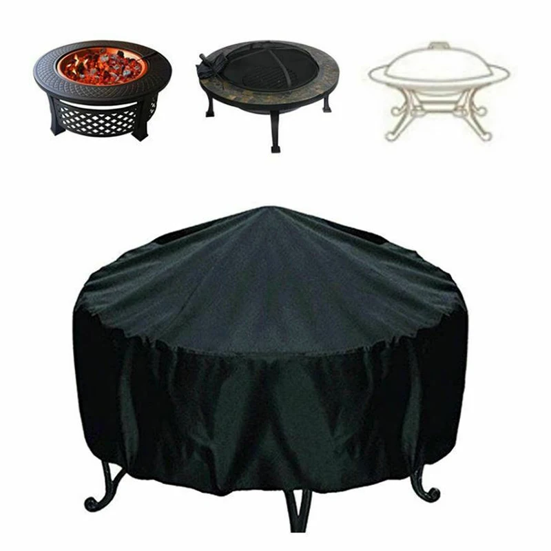 Fire Pit Cover Round Brazier S - Outdoor Furniture Weatherproof review and price