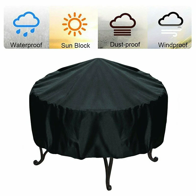 Fire Pit Cover Round Brazier S - Outdoor Furniture Weatherproof review and price