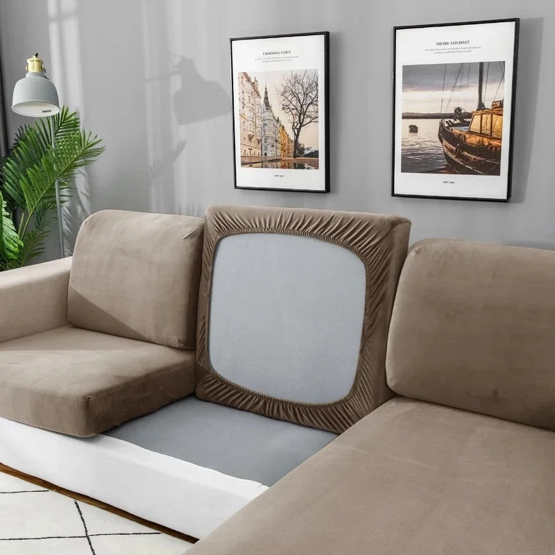 Elastic Velvet Sofa Seat Cushi - Outdoor Furniture Bali Style review and price