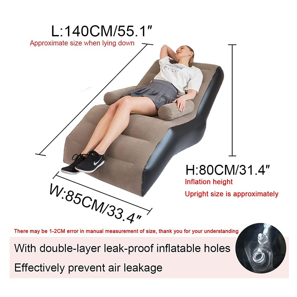 Folding Lazy Sofa,Inflatable L - Outdoor Furniture Bench review and price