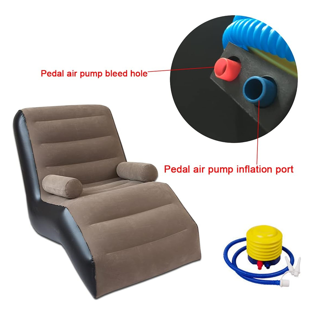 Folding Lazy Sofa,Inflatable L - Outdoor Furniture Bench review and price