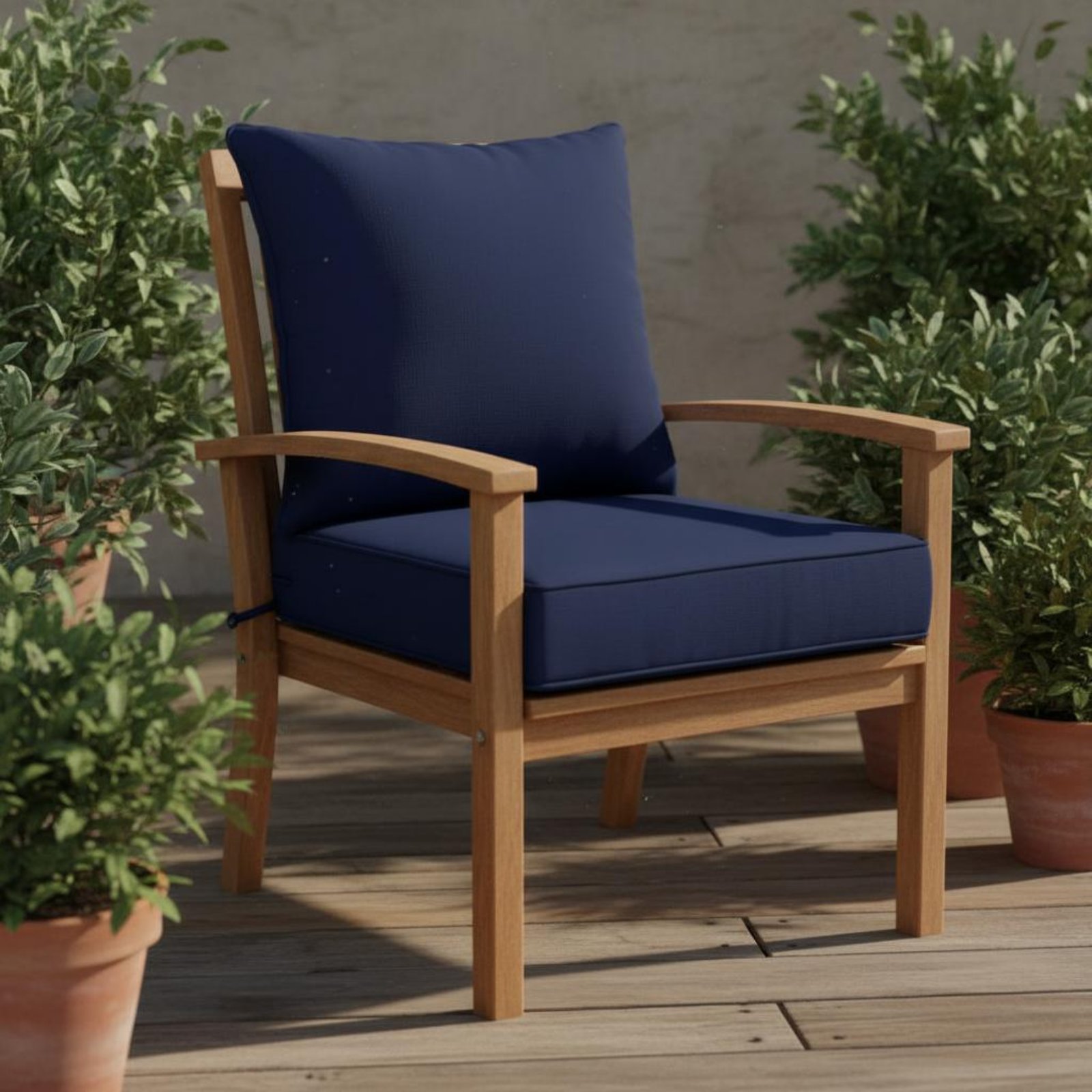Patio Chair Pad Hidden Closure - Outdoor Furniture Cushions review and price