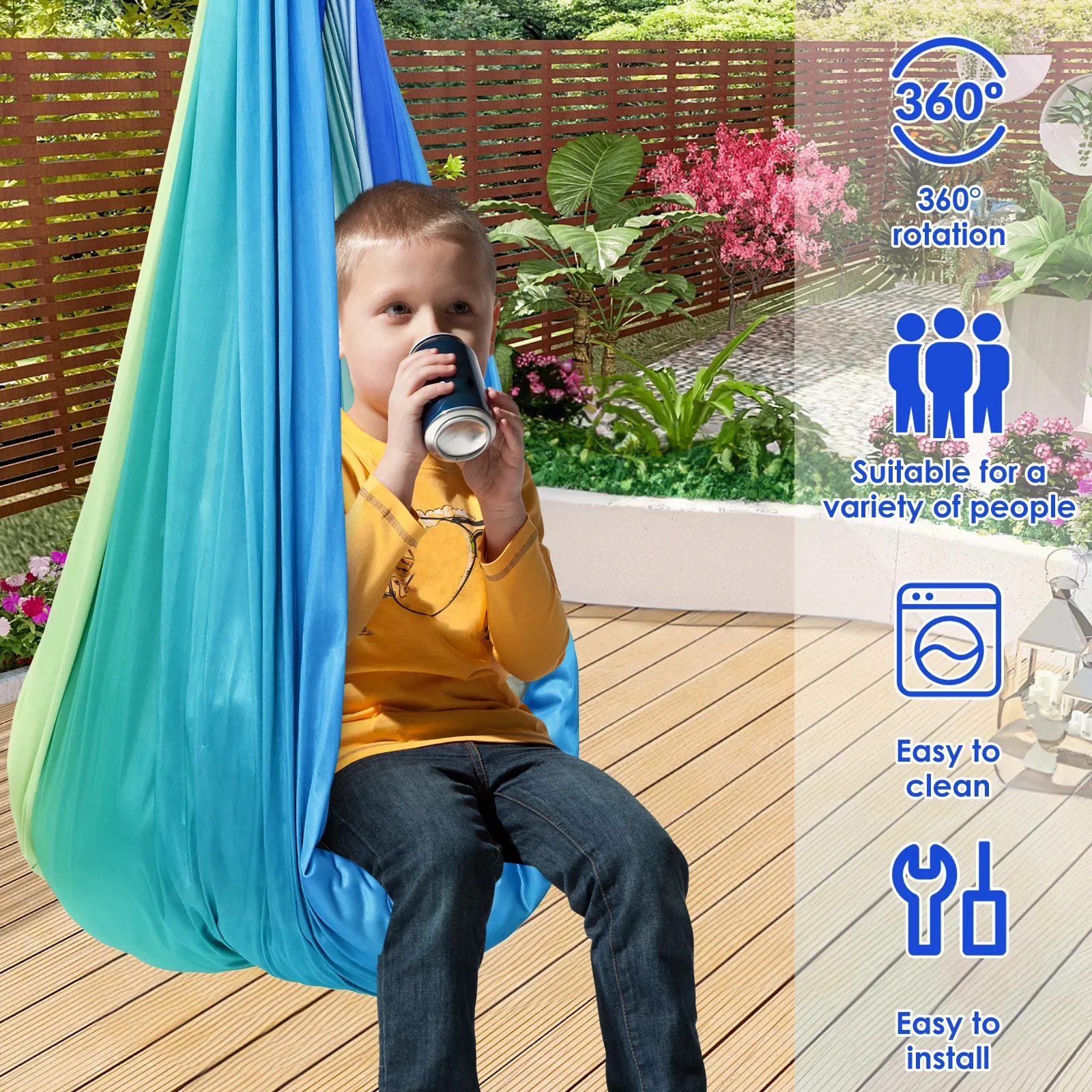 Sensory Swing Comfortable Kids - Outdoor Furniture Kids review and price