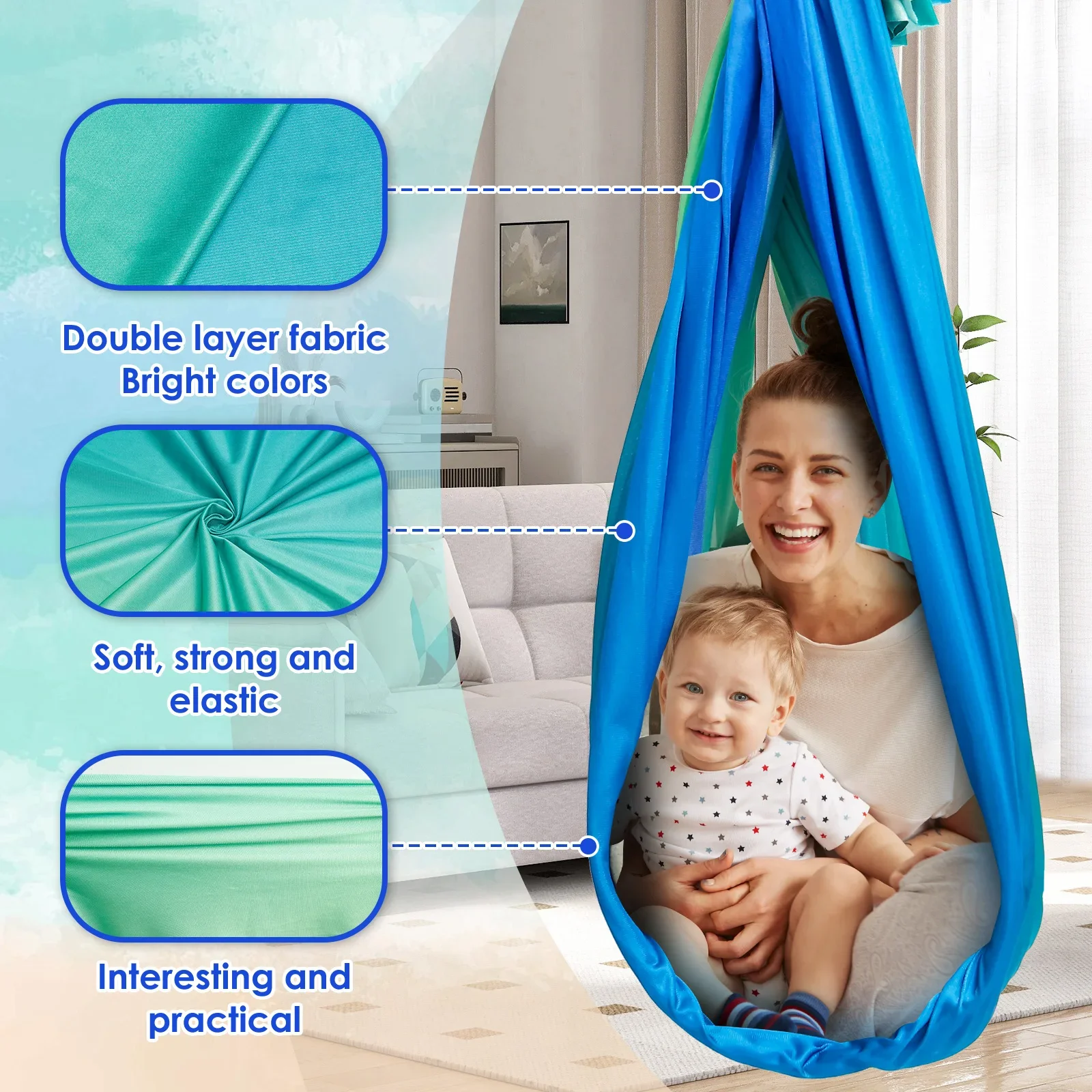 Sensory Swing Comfortable Kids - Outdoor Furniture Kids review and price