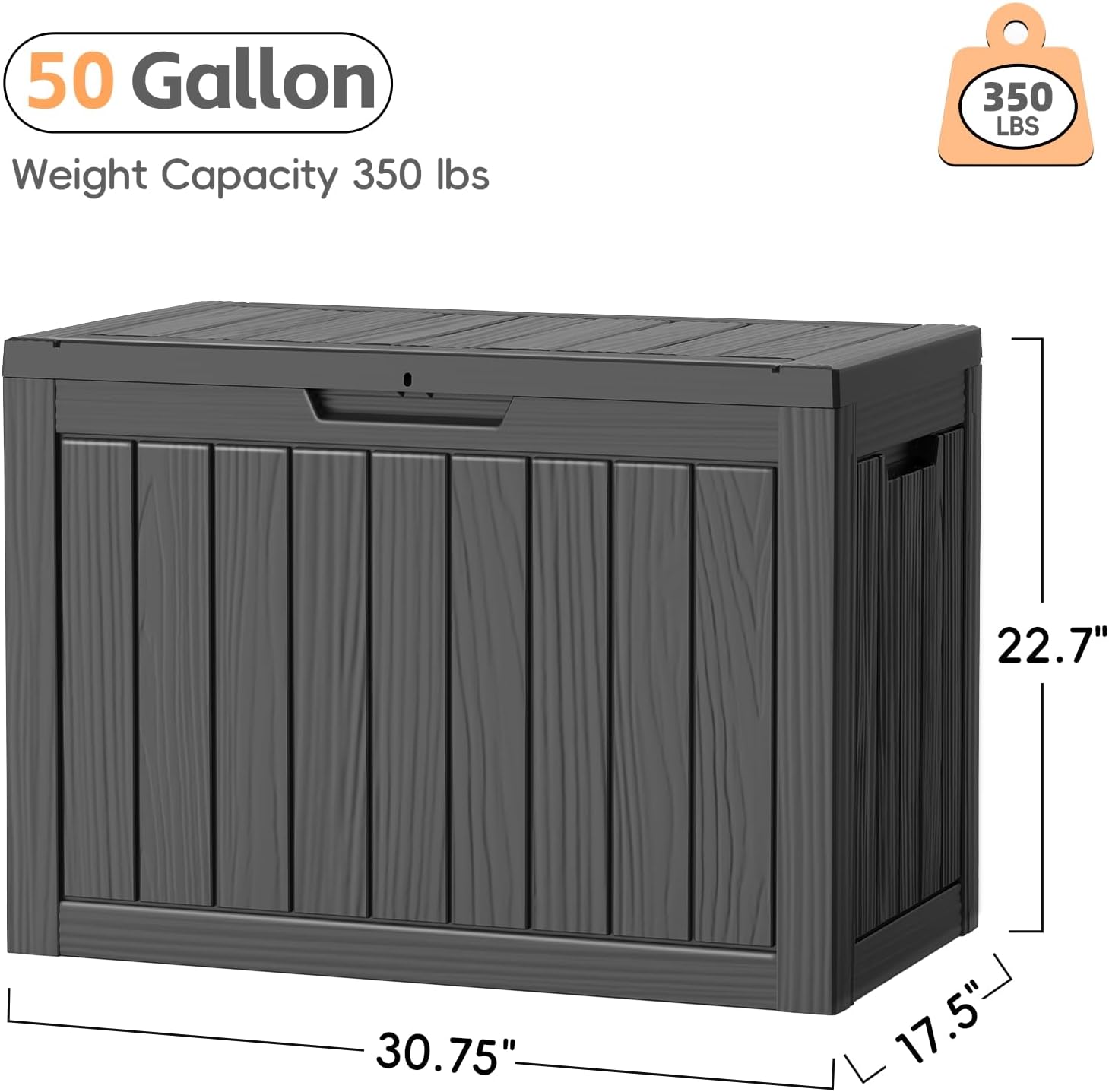 Outdoor Storage Box, for Packa - Outdoor Furniture Weatherproof review and price